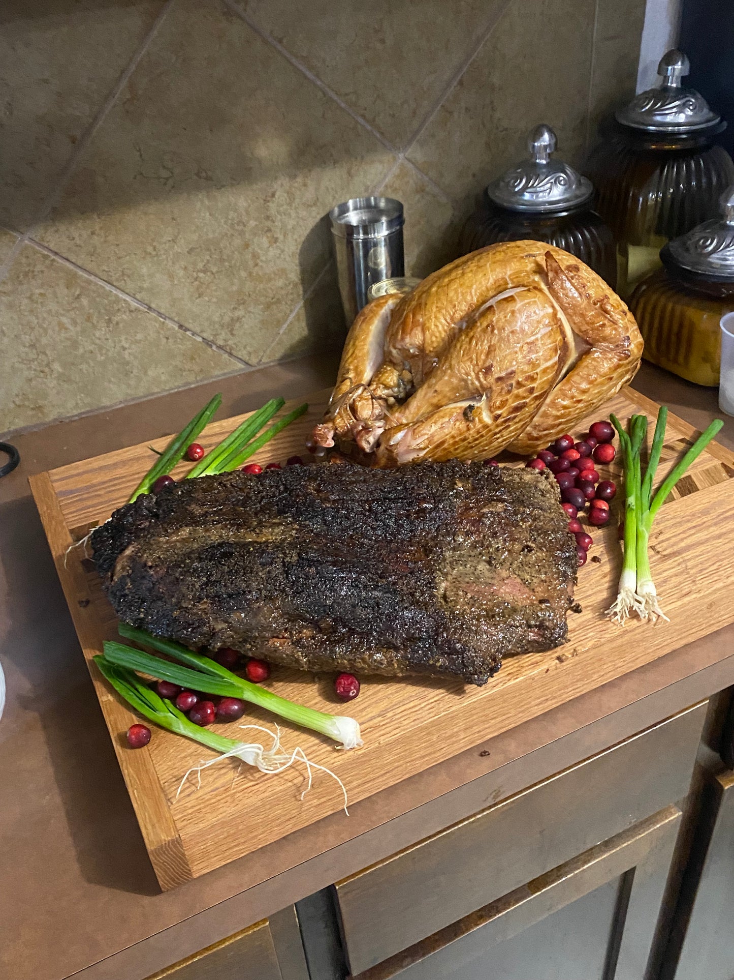 Brisket cutting board
