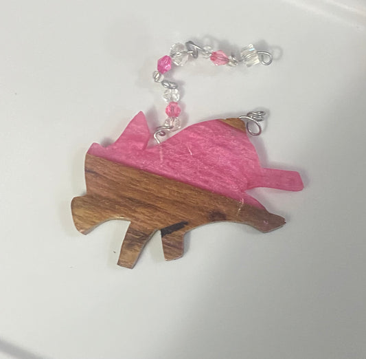 Flying pig Sun catcher
