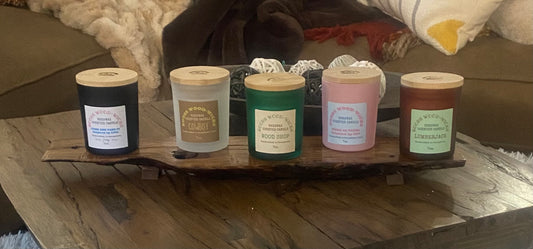 Wholesale Beeswax candles sample case