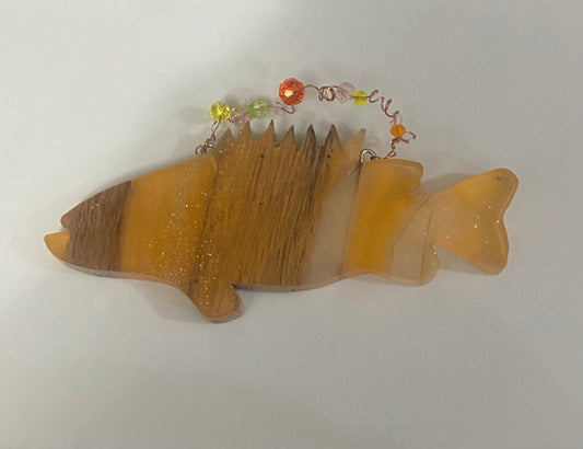Fish sun catcher