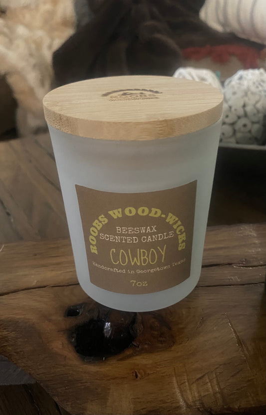 Beeswax candle                               Cowboy